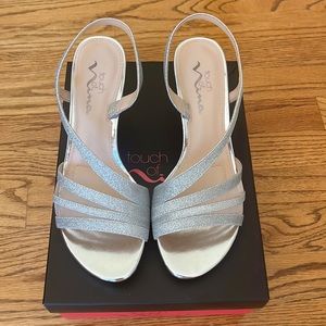 Touch of Nina silver shoes